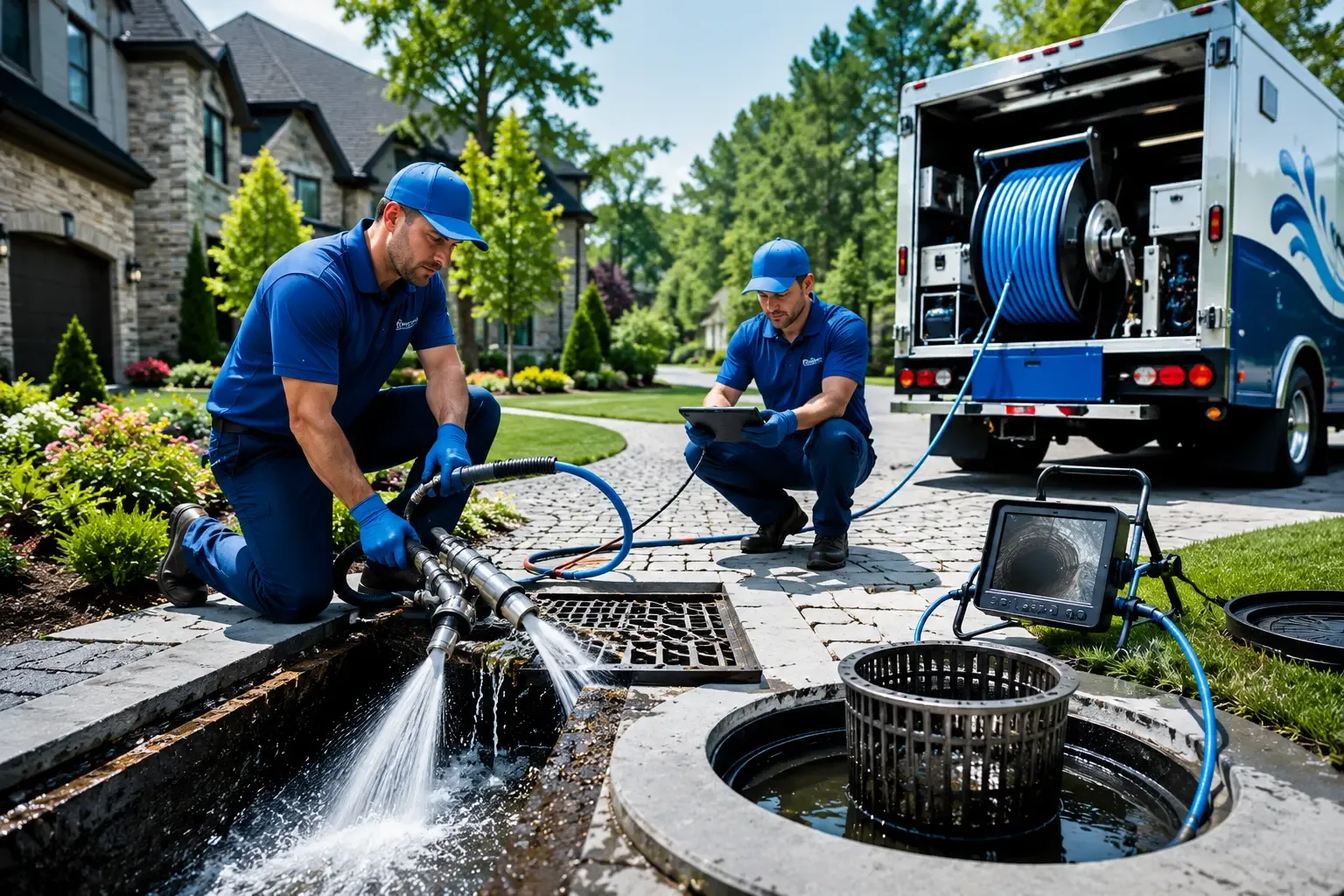 Local outdoor drain cleaning professionals in Tresckow, PA