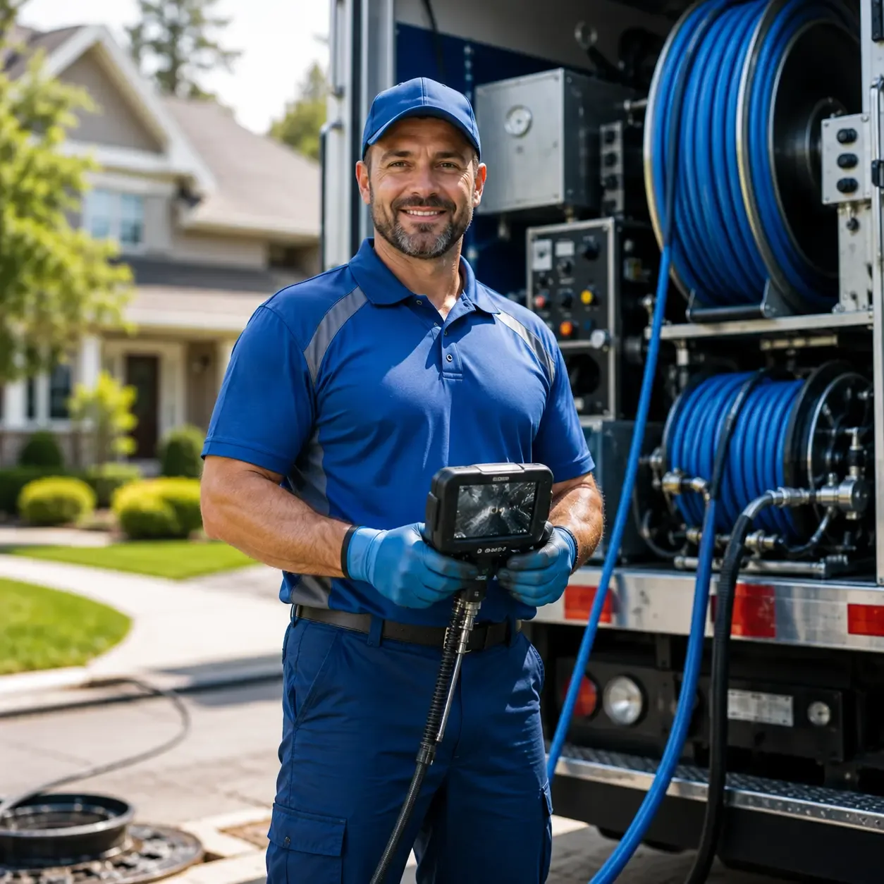 Local outdoor drain cleaning specialists in Tresckow, PA